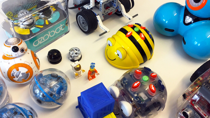 Olika typer av robotar