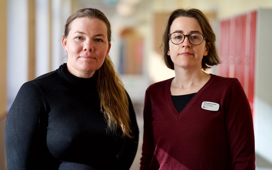 Två rektorer i porträttbild.