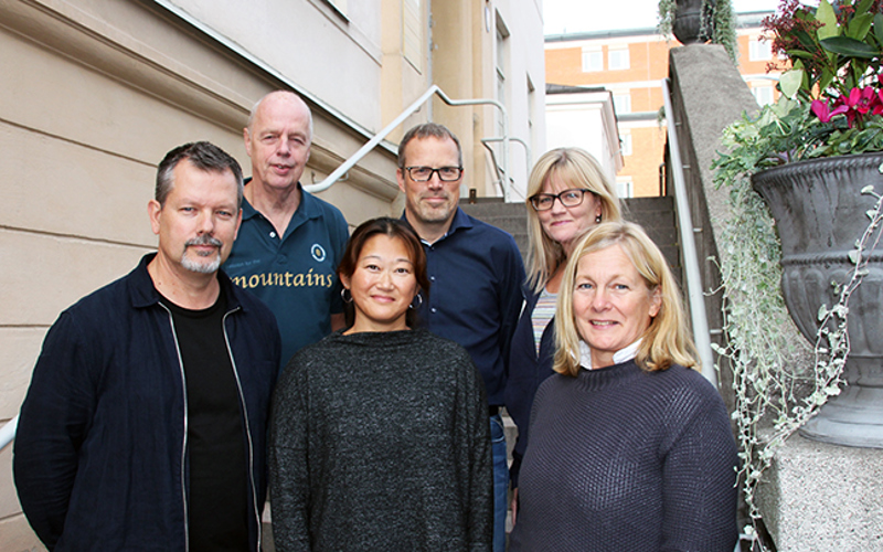 Richard Hultén, Thomas Holmqvist, Lena Hedin, Andreas Hernwall, Annica Gärdin och Anneli Blomgren.