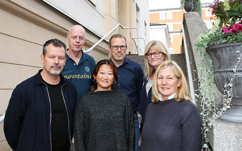 Richard Hultén, Thomas Holmqvist, Lena Hedin, Andreas Hernwall, Annica Gärdin och Anneli Blomgren.