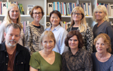 Medarbetare på FoU-enheten som arbetar med littracitet i Stockholms stads skolor.