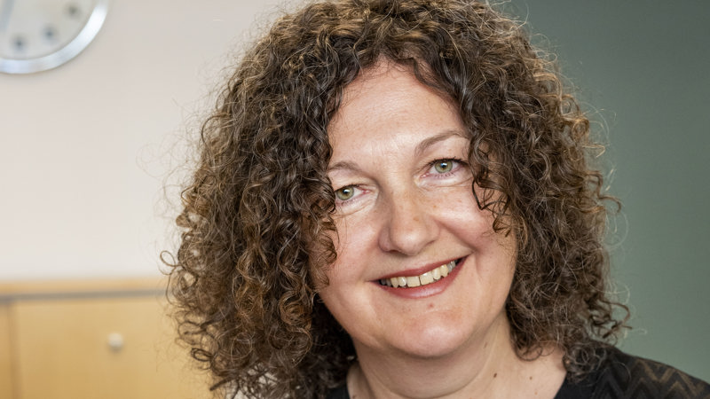 Närbild av Laura Elena Runceanu.