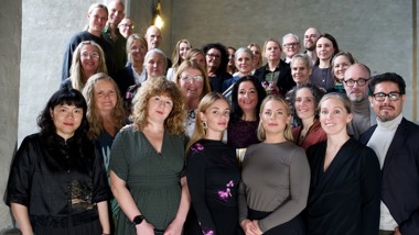 Grupp av personer som vunnit pris i årets lärare, lärarlag och rektor 2025.